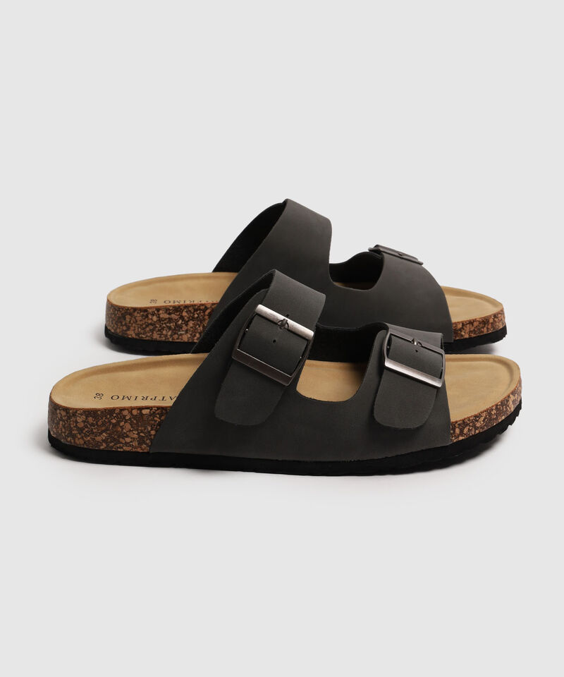 Sandalias En Efecto Cuero