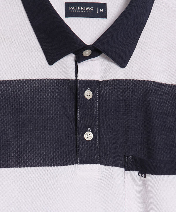 Polo Cuello Duro en Bloques image number null