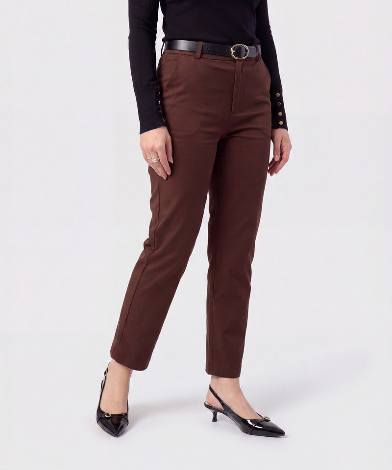 Pantal&oacute;n Chino con Pasadores Para Mujer