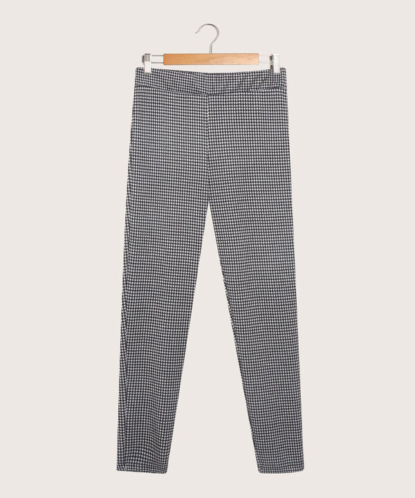Leggings Preteñido Con Corte image number null
