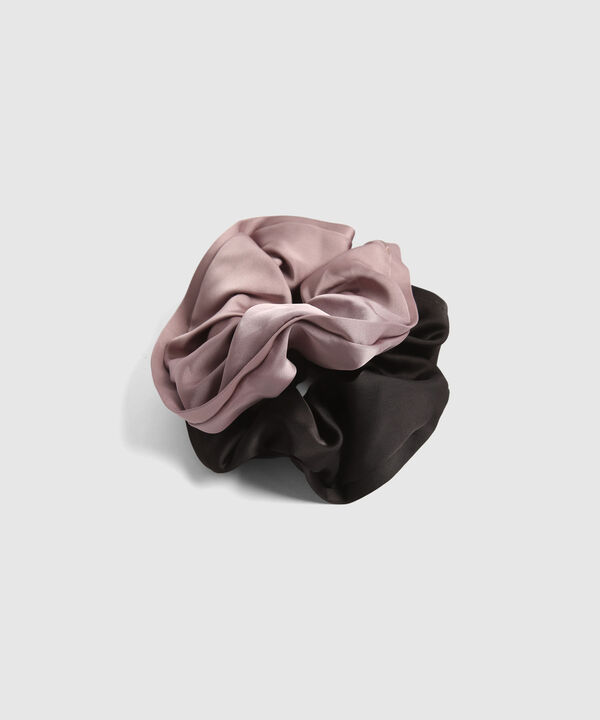 Set X2 Moñas Scrunchies Para El Cabello image number null