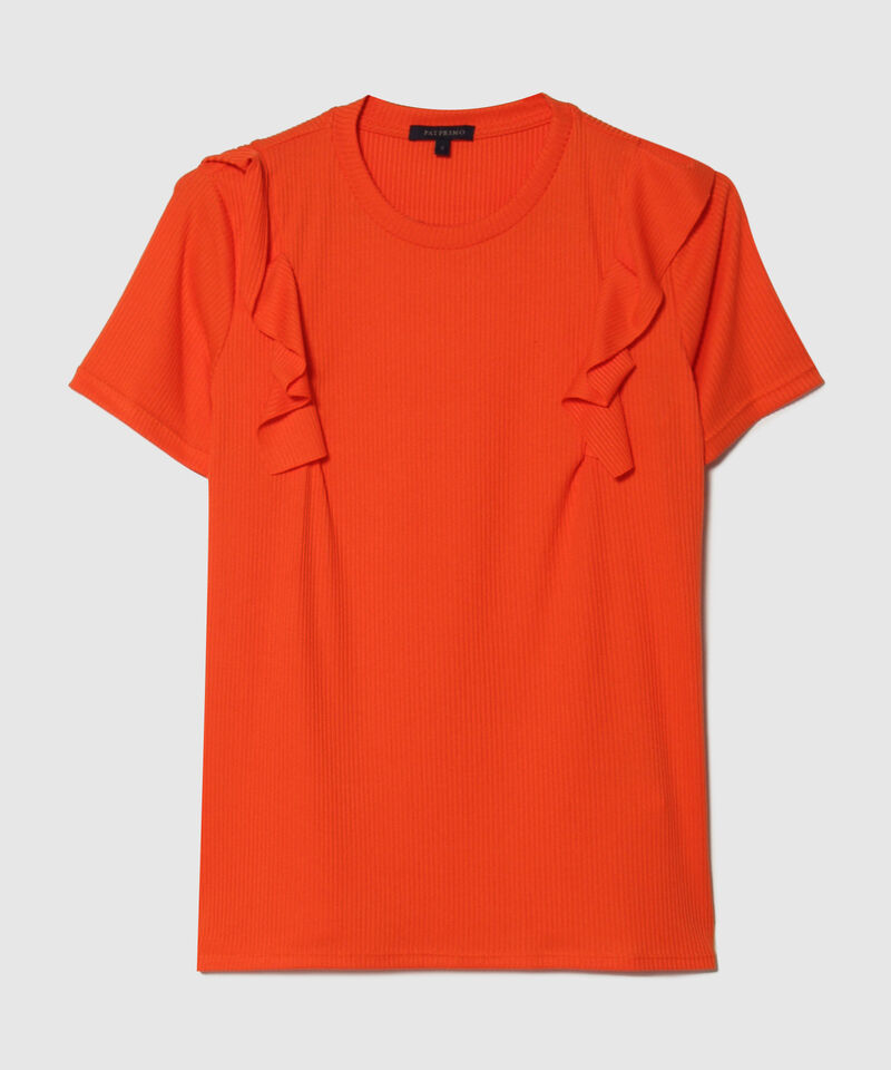 Camiseta Texturizada con Arandelas