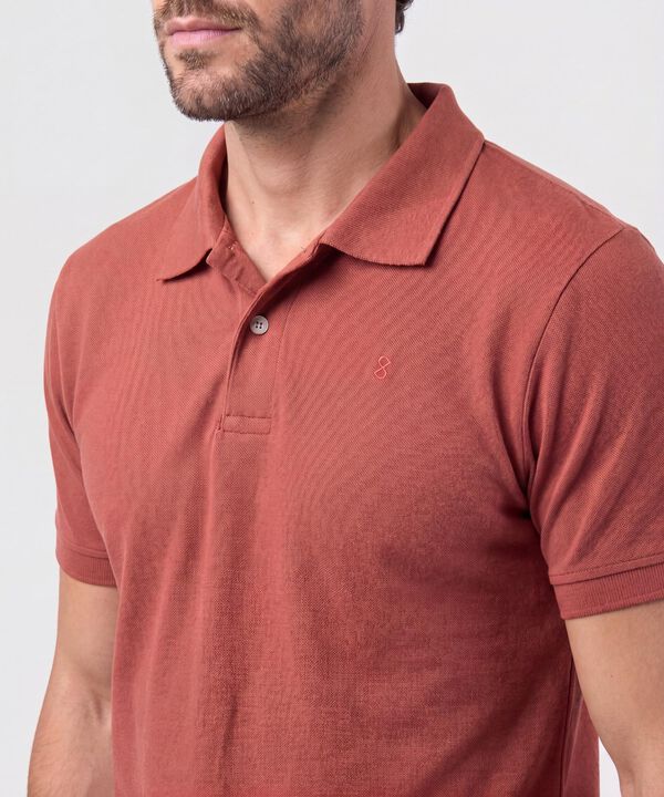 Polo con Bordado Para Hombre