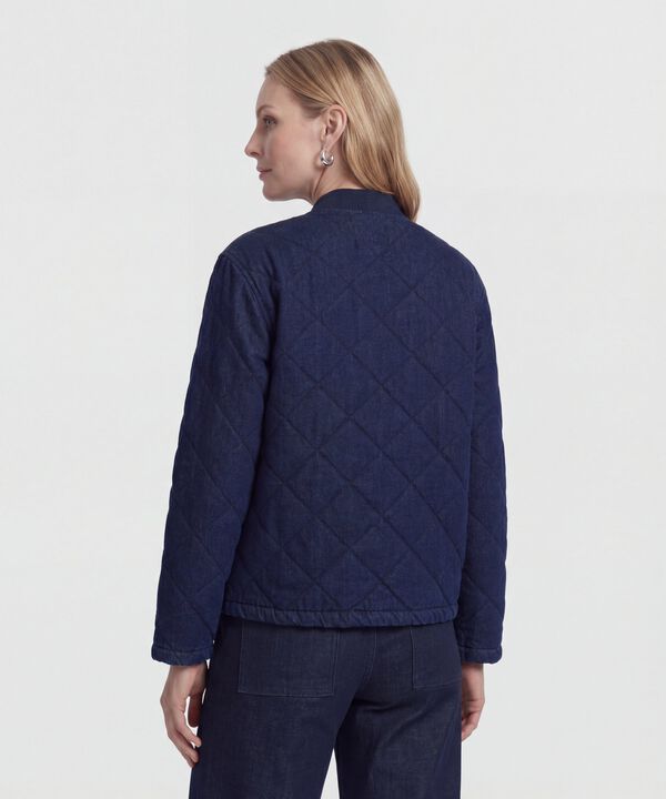 Chaqueta Bomber Acolchada para Mujer