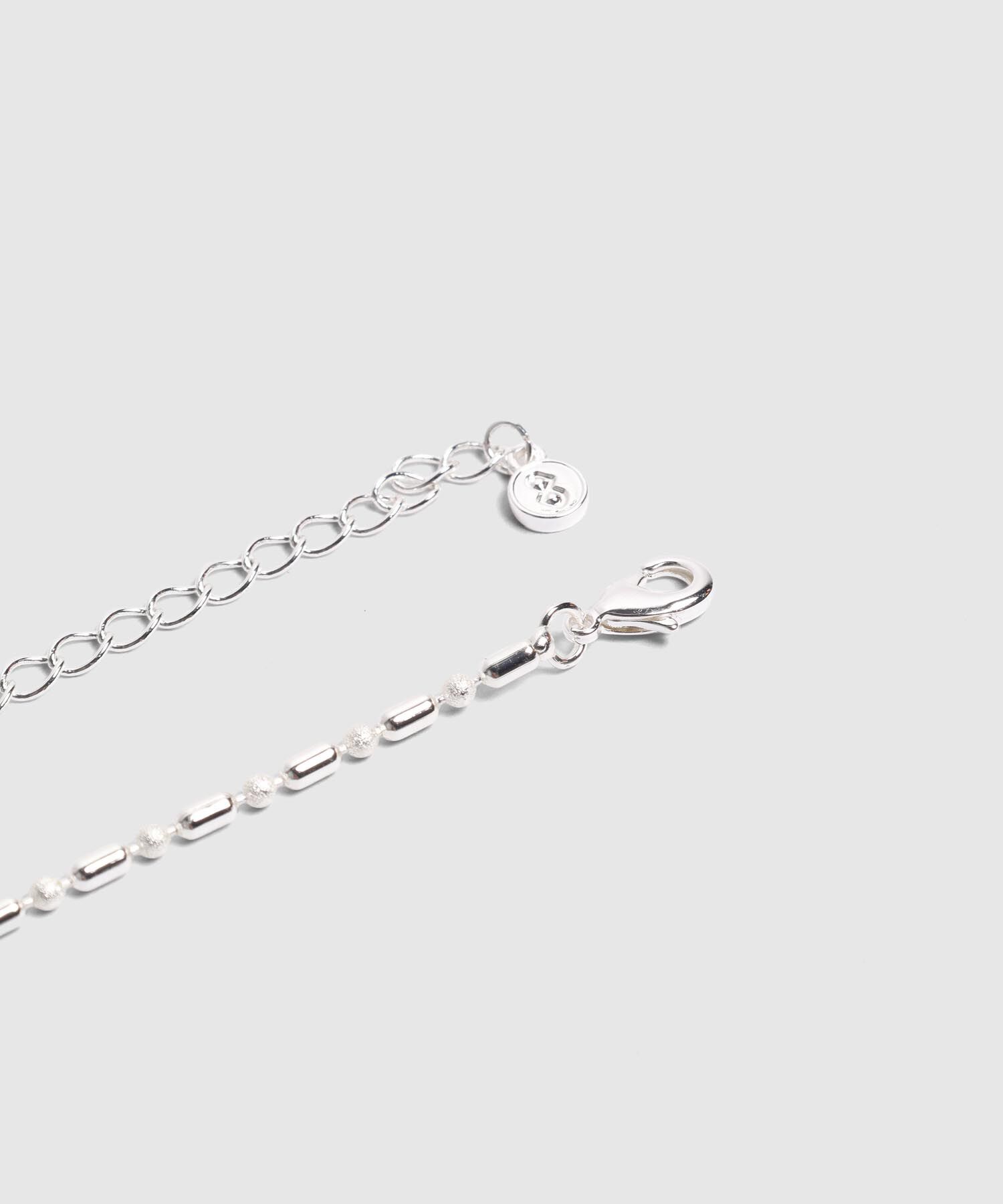 Collar De Cadena Delgada Con Dije Lineal Mujer