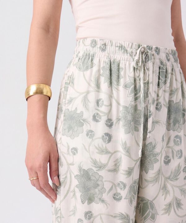 Pantal&oacute;n Fluido Con El&aacute;stico Para Mujer