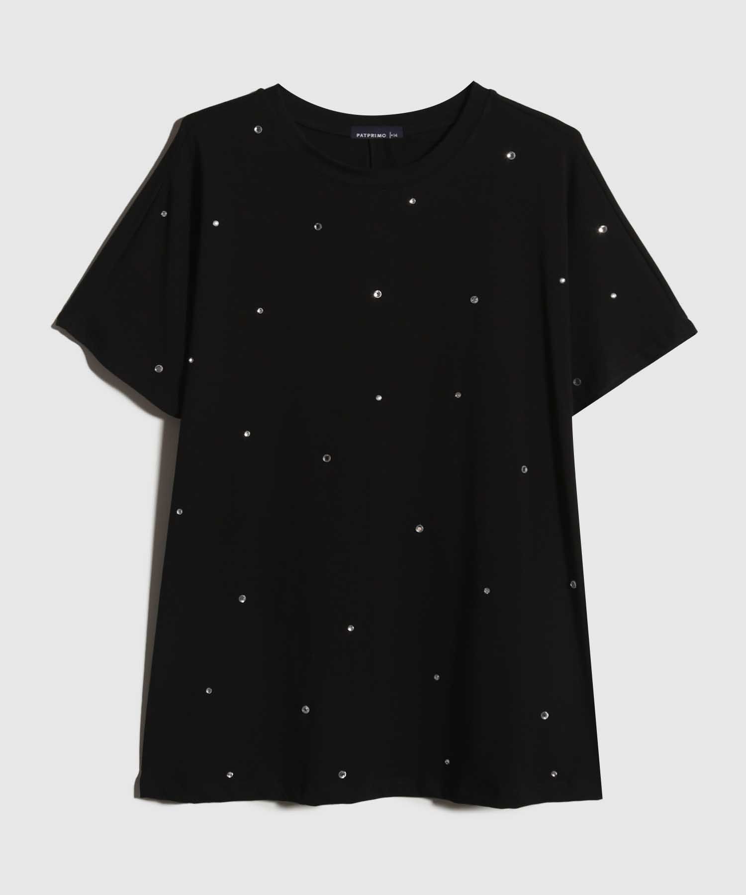 Camiseta con Pedrería