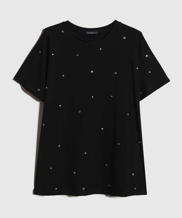 Camiseta con Pedrería