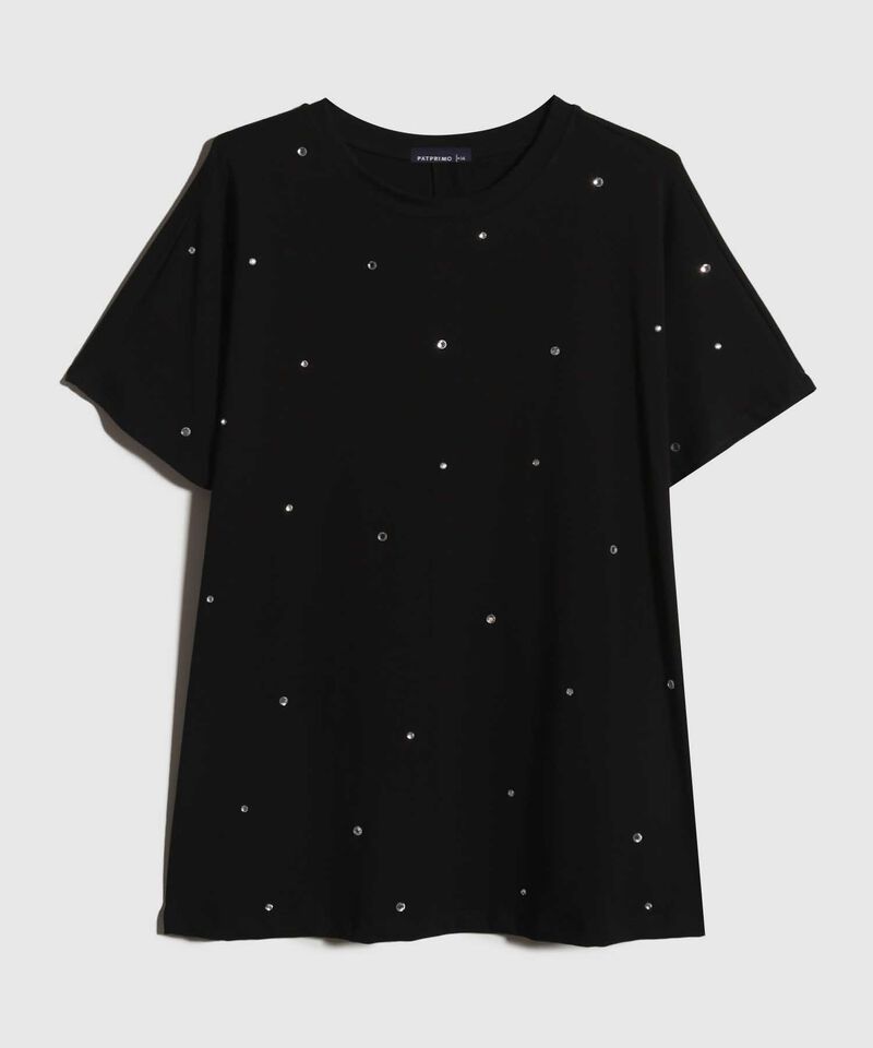 Camiseta con Pedrería