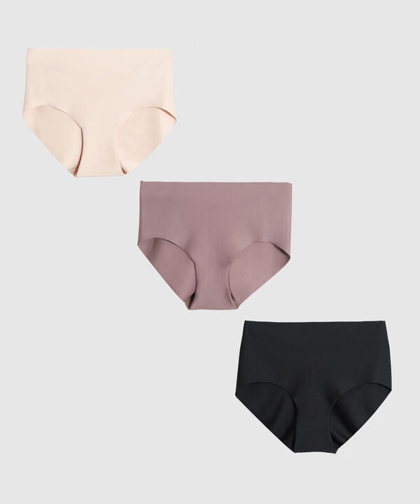 Pack X3 Panties Unicolor Para Mujer image number null