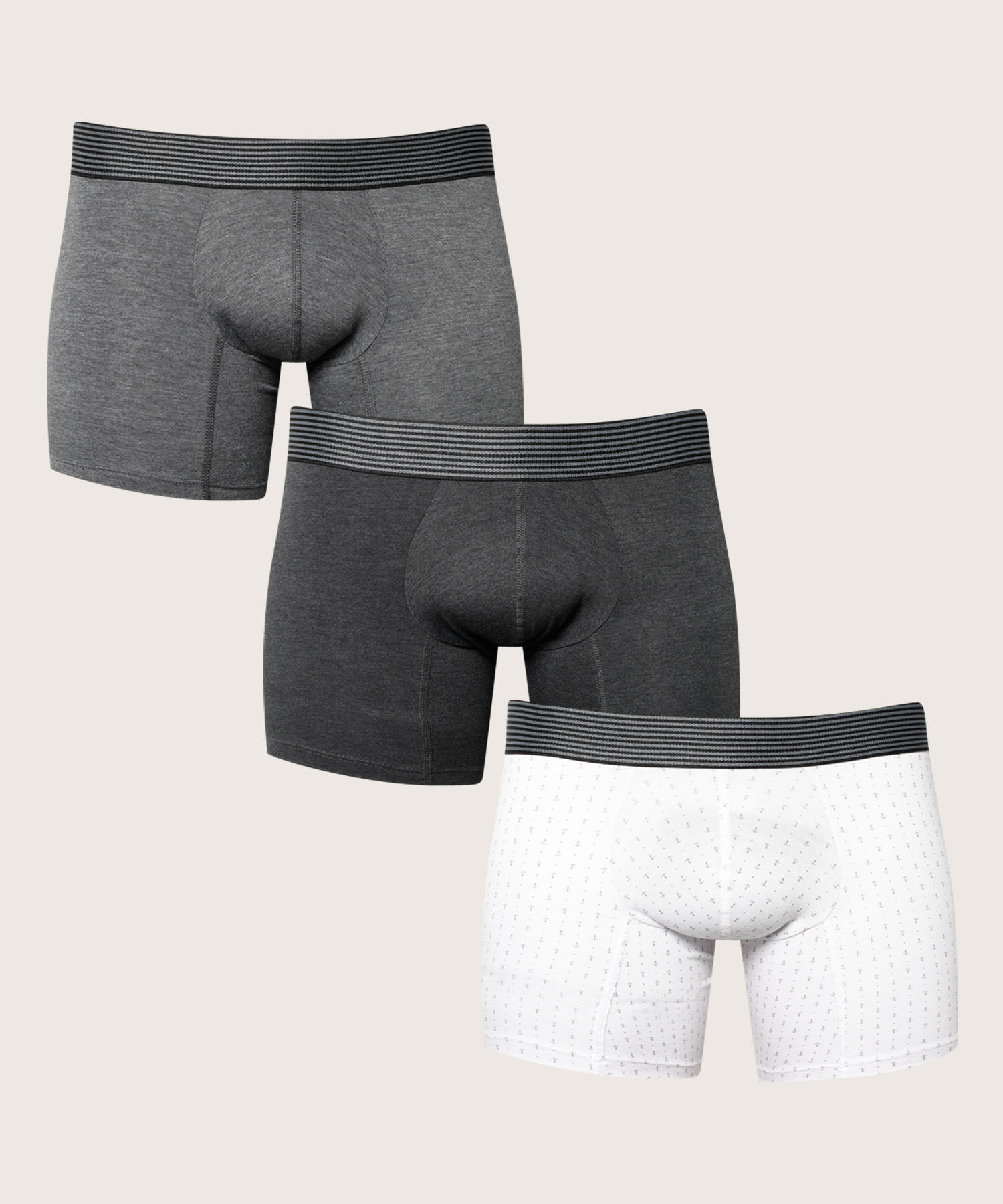 Boxer Pack X3 Medio Unicolor