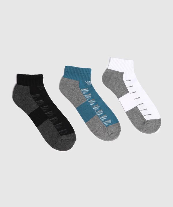 Pack X3 Medias Tobilleras Estampadas image number null