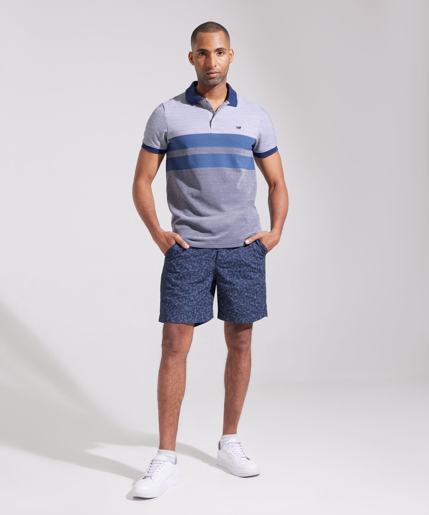 Bermuda Homme OXBOW - 100% Coton, Taille Normal, Longueur 49cm - Style Décontracté
