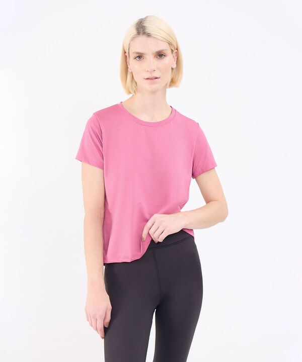 Camiseta Texturizada Para Mujer image number null
