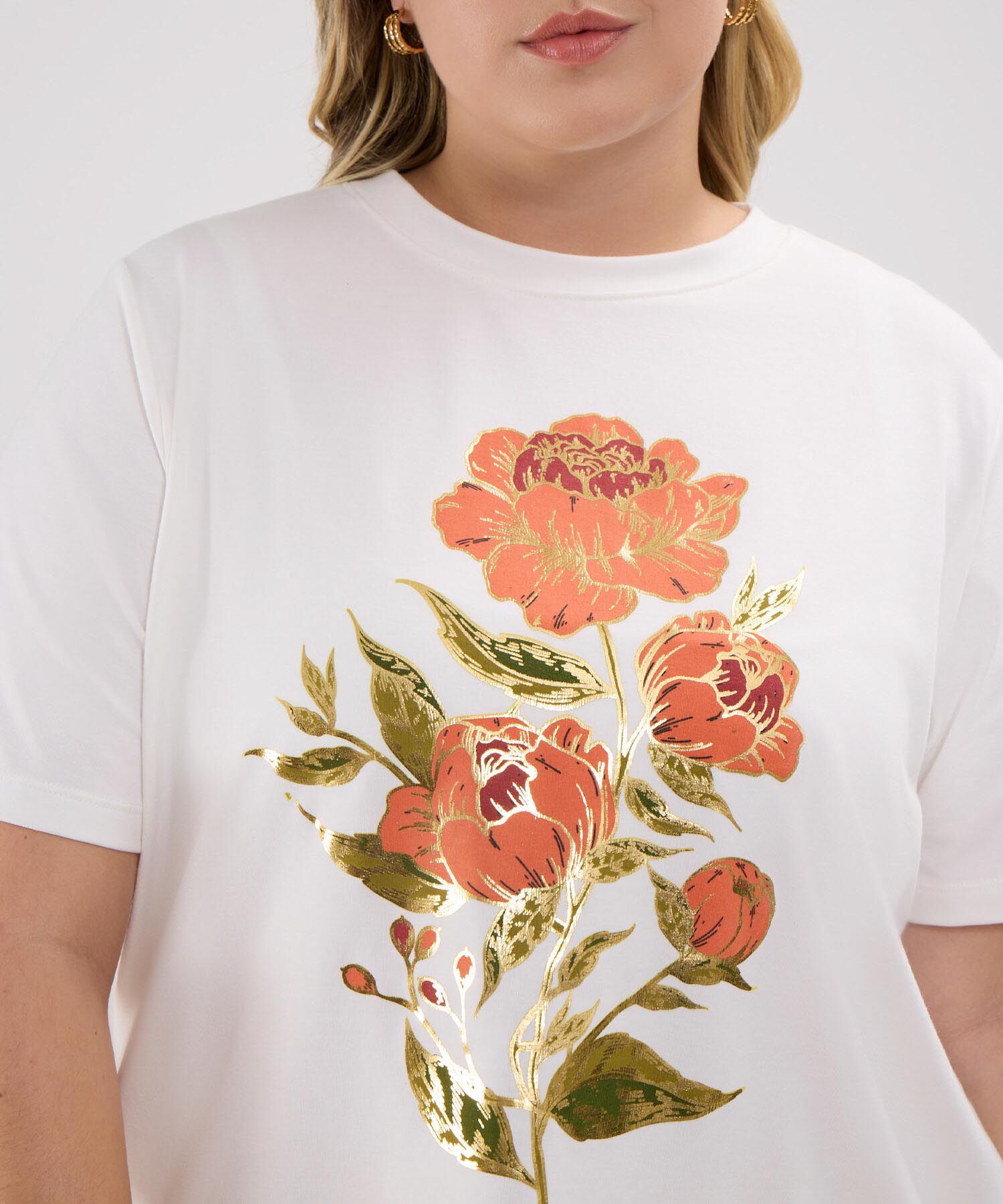 Camiseta Con Screen Central