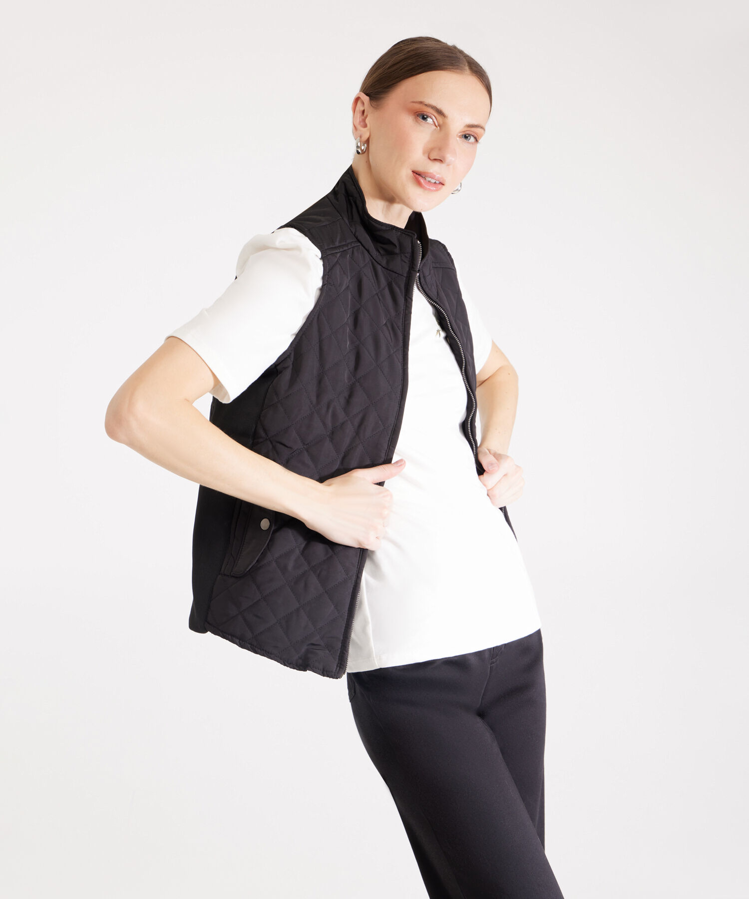 Chaleco Unicolor Acolchado