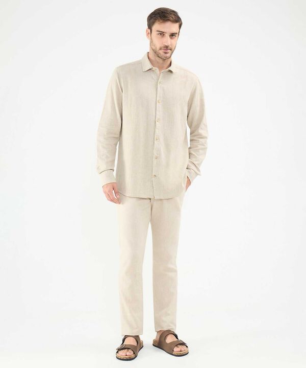 Guayabera en Efecto Lino image number null