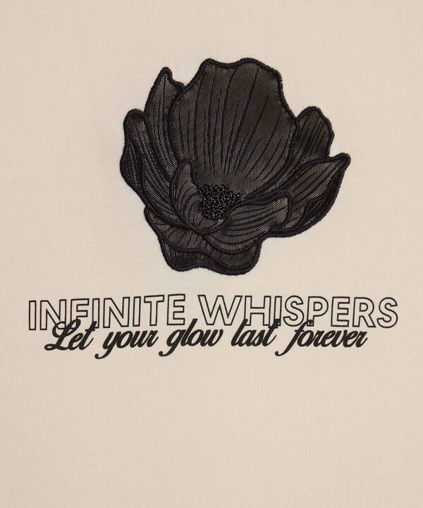 Camiseta Texturizada Manga Corta Para Mujer Curvy