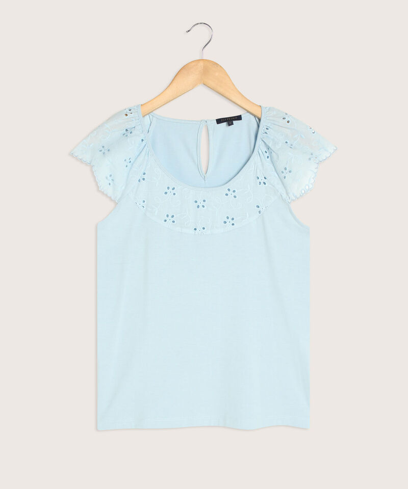 Camiseta Manga Raglan Con Detalle