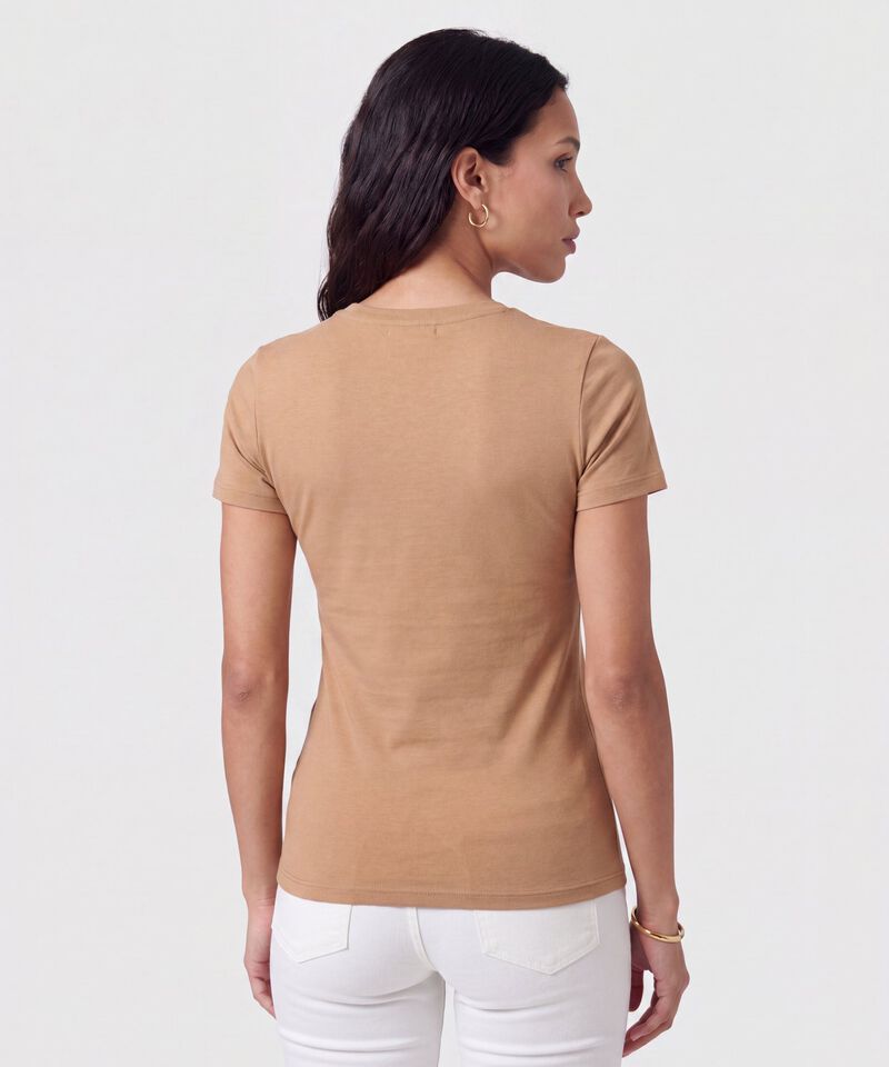 Camiseta Con Apliques En Relieve Para Mujer
