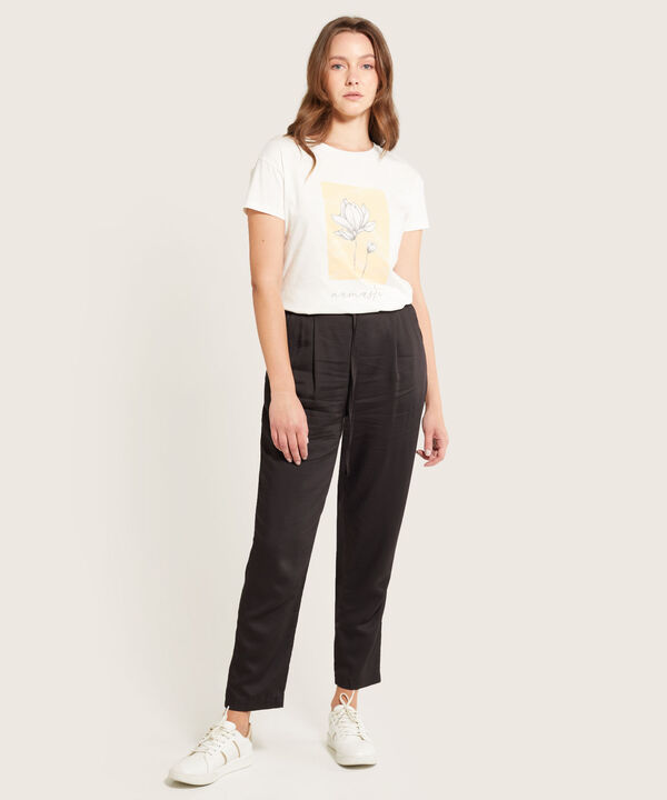 Camiseta Estampado Floral