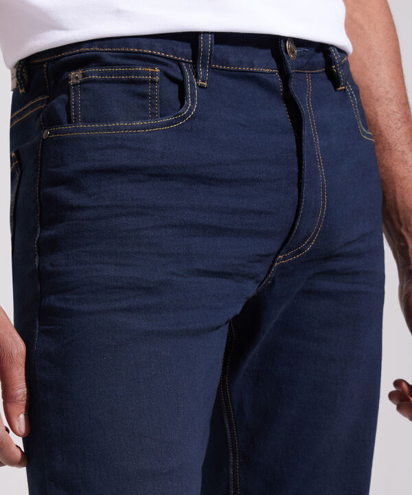 Jean Slim Tono Azul Oscuro image number null