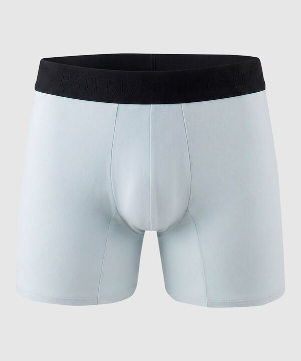 B&oacute;xer Ajustado Unicolor Para Hombre image number null