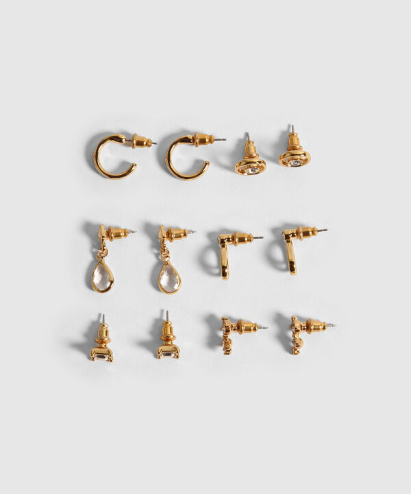 Aretes Set X 6 Pares Ref. Kf241-0783.-1