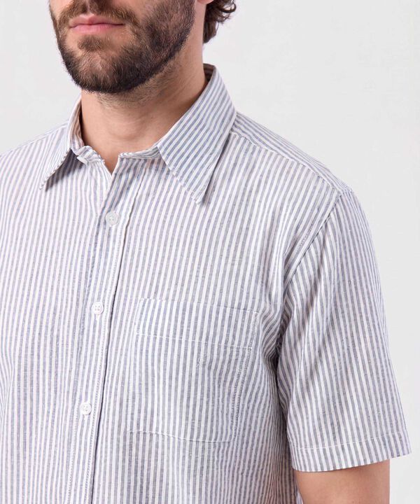 Camisa Listrada Para Hombre