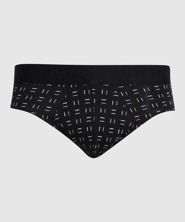 Pantaloncillo Brief En Algodon Estampado image number null