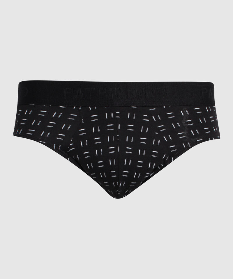 Pantaloncillo Brief En Algodon Estampado