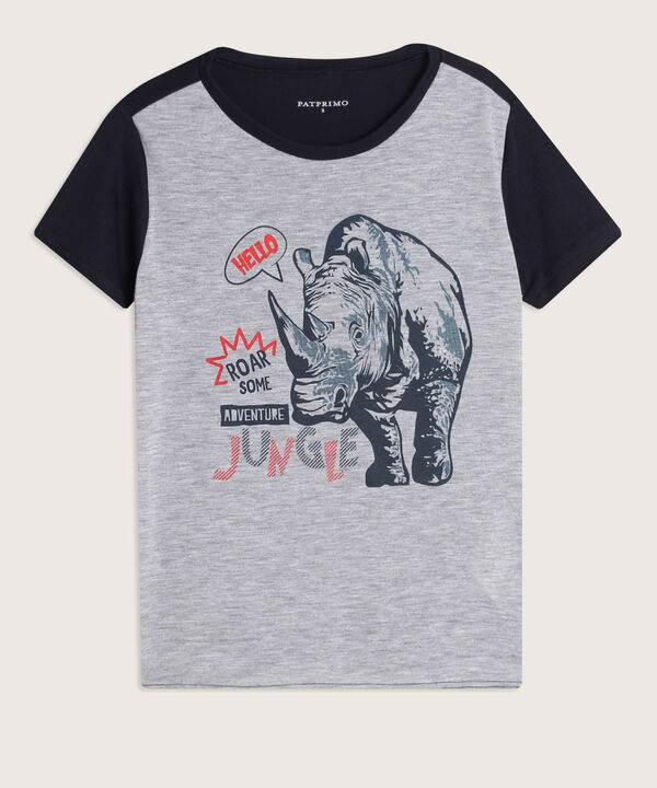Pijama Camiseta Estampada Y Short