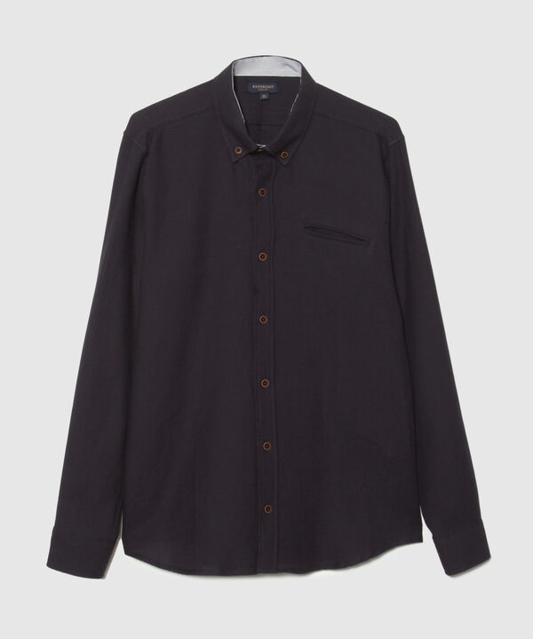 Camisa Manga Larga con Portañuela