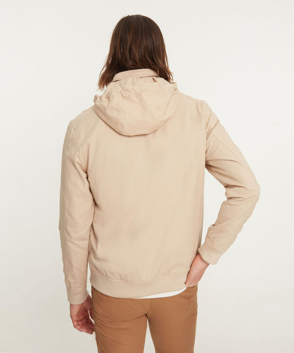 Chaqueta Cuello Alto Forrada