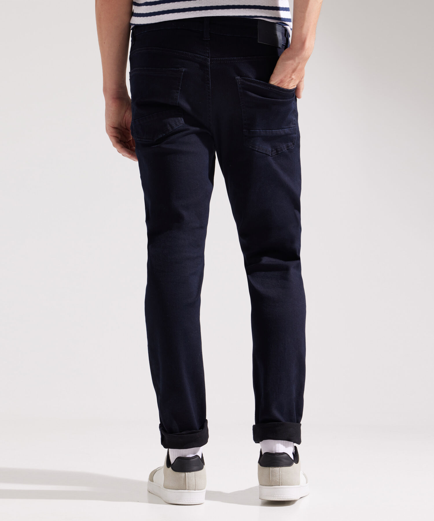 Jean Skinny  Tono Azul Oscuro