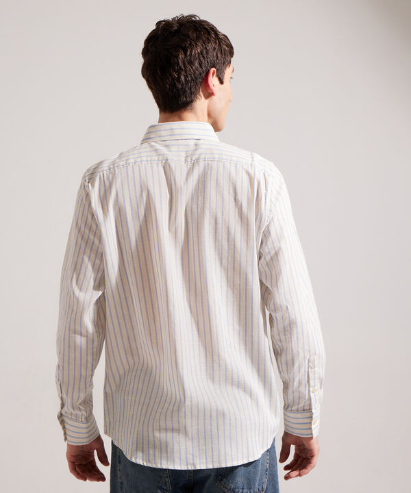 Camisa Manga Larga a Rayas image number null