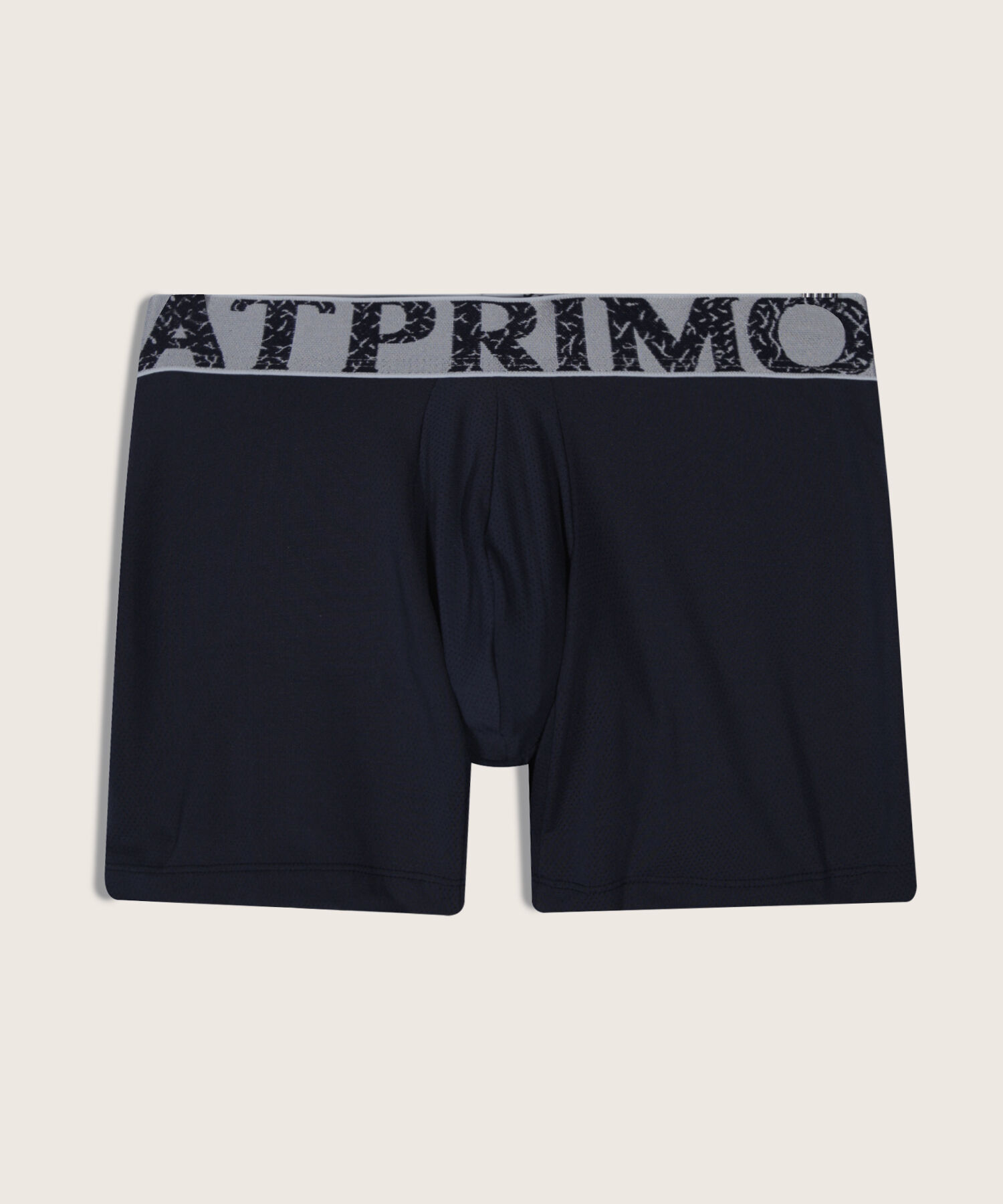 Boxer Para Hombre Con Elástico Estampado En Microfibra 