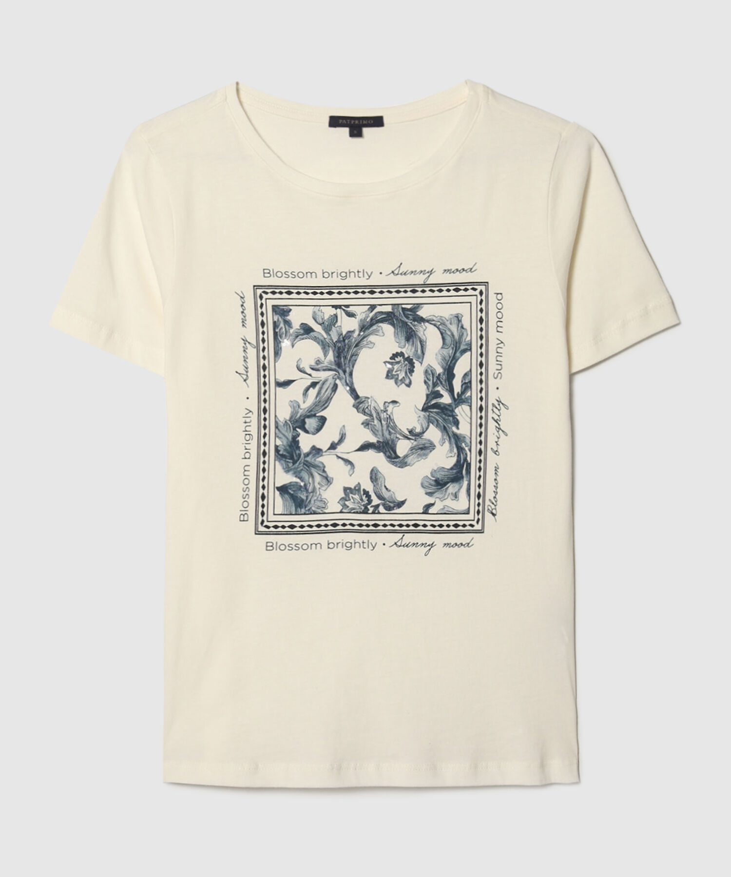 Camiseta Cuello Redondo Con Screen