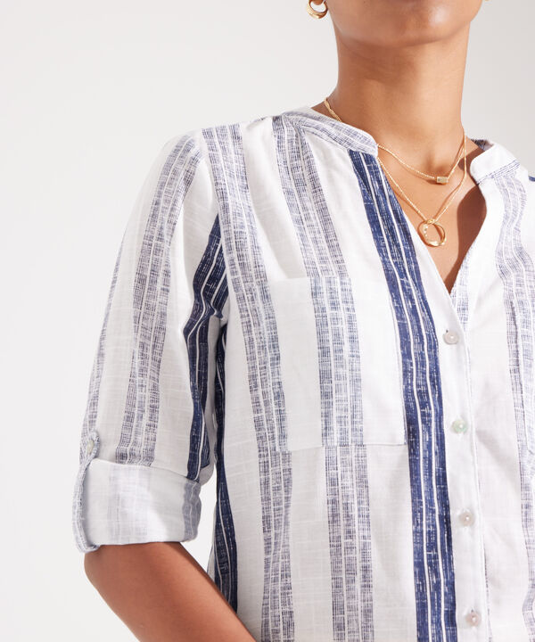 Blusa Manga Larga en Lino