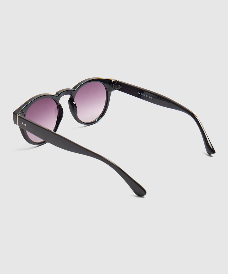 Gafas De Sol Redondas Con Apliques Para Mujer