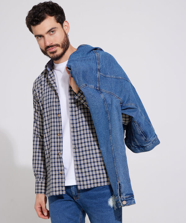 Camisa Manga Larga Preteñida