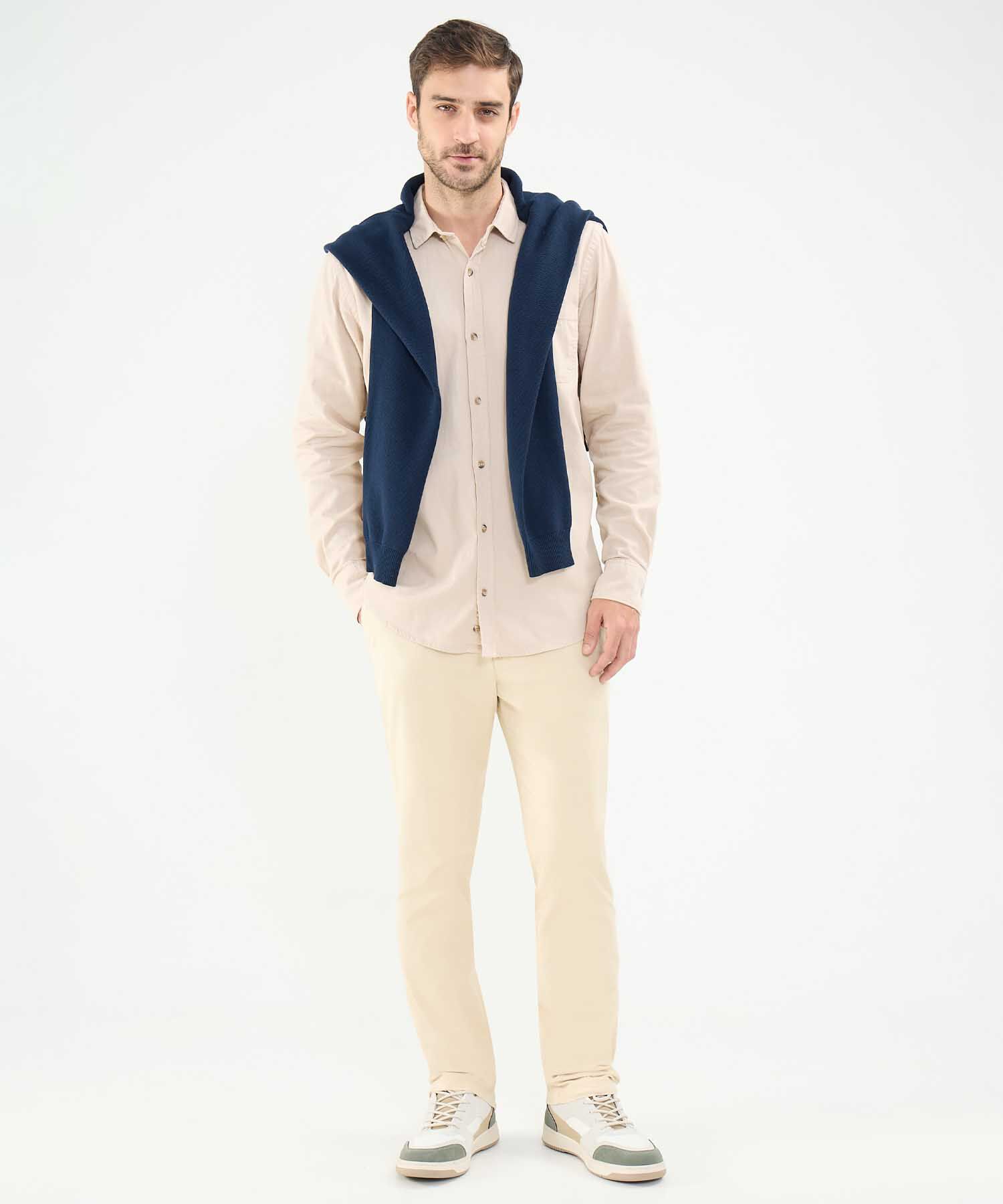 Camisa con Bolsillo
