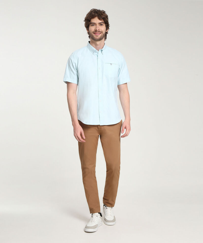 Camisa Manga Corta Unicolor