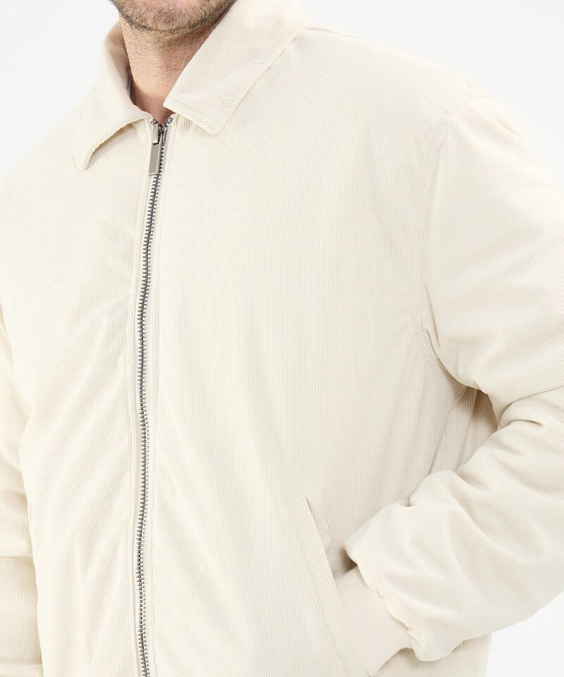 Chaqueta De Pana Acolchada