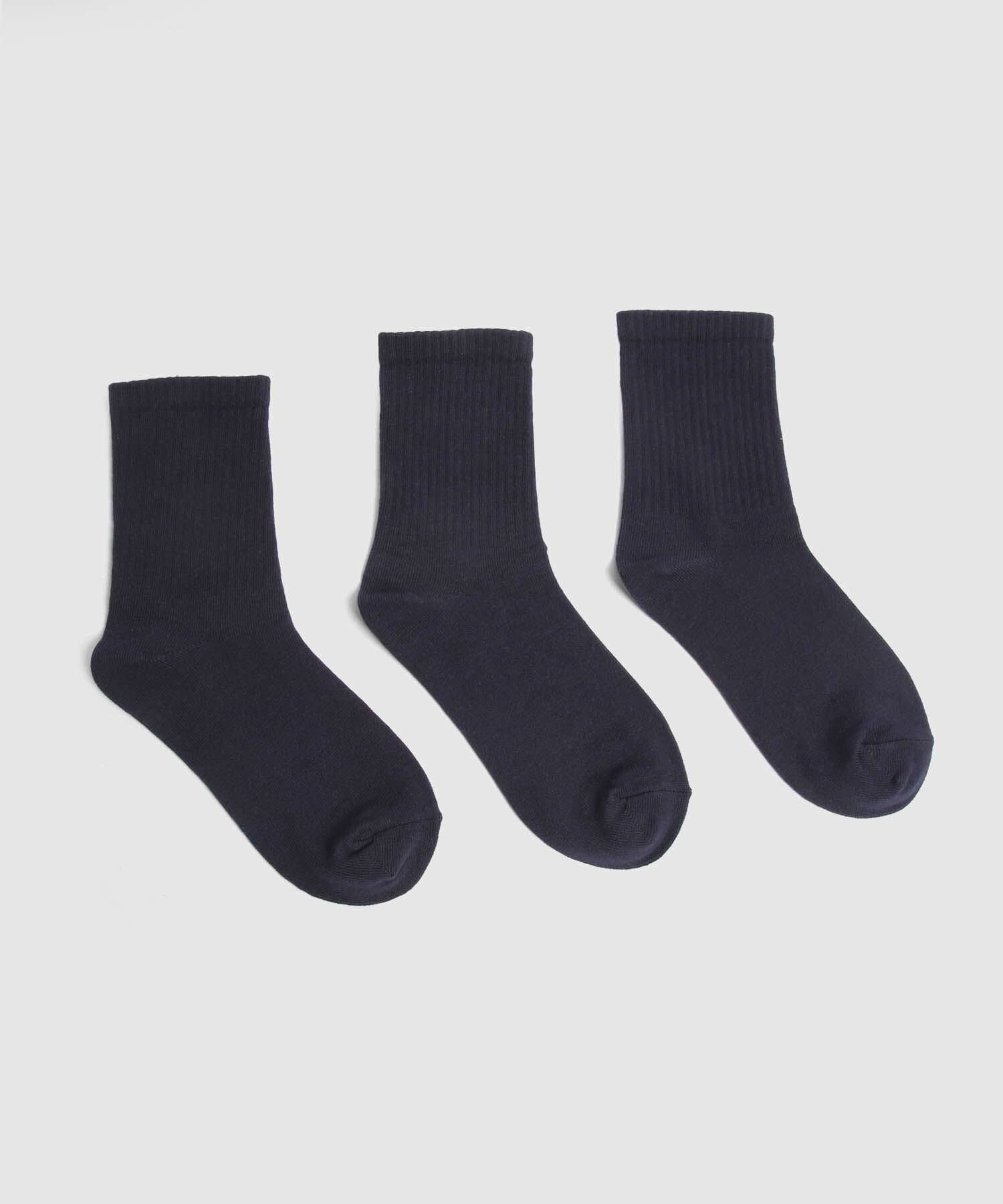 Pack X3 Medias Unicolor 