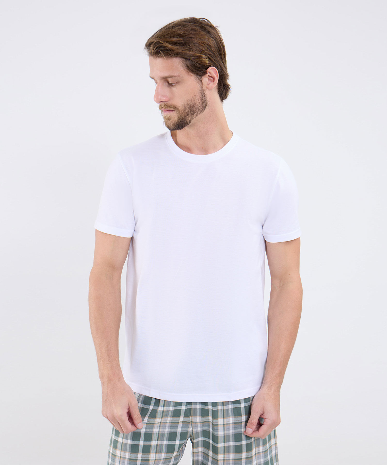 Conjunto De Pijama Cuello Redondo