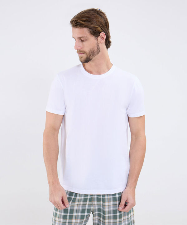 Conjunto De Pijama Cuello Redondo image number null