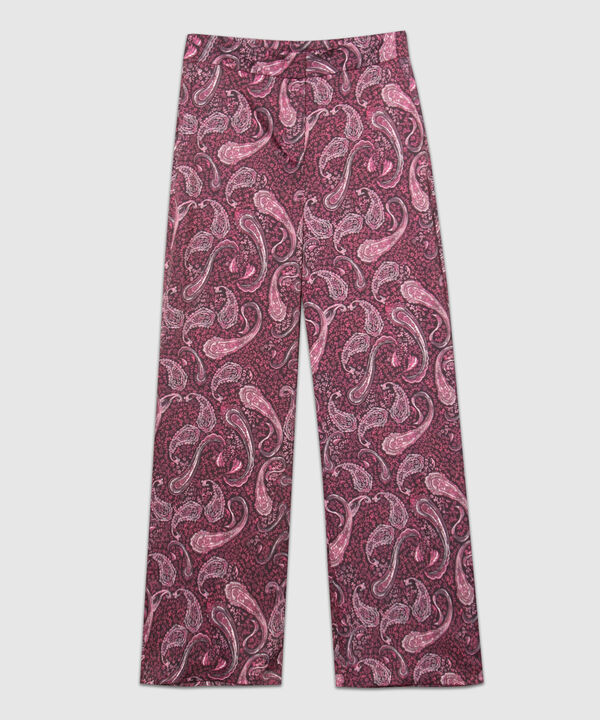 Pantalon Amplio Estampado