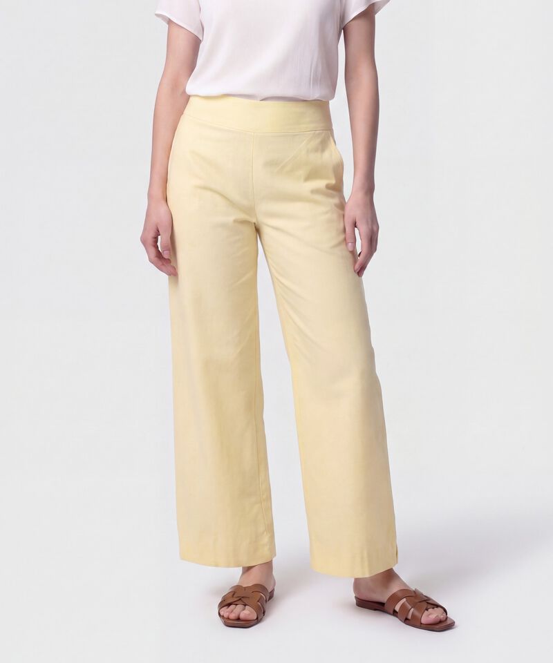 Pantal&oacute;n Bota Ancha Pretina Ancha Mujer