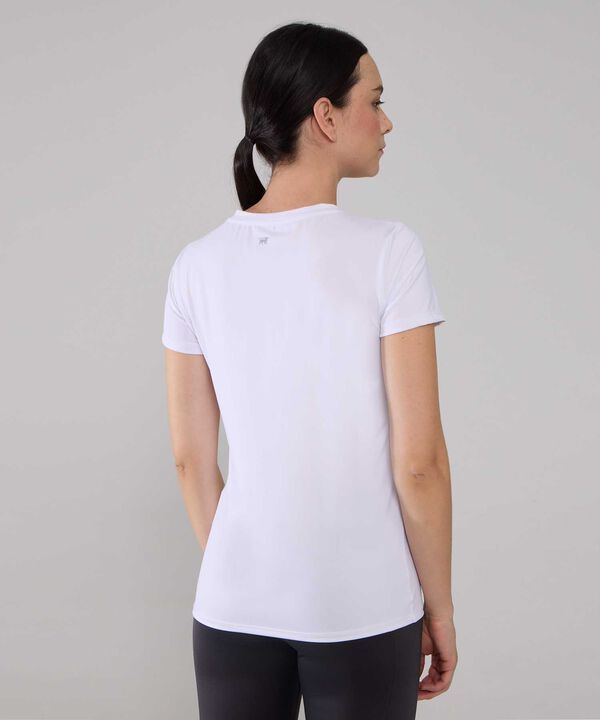 Camiseta Mc Unicolor Corta Con Screen